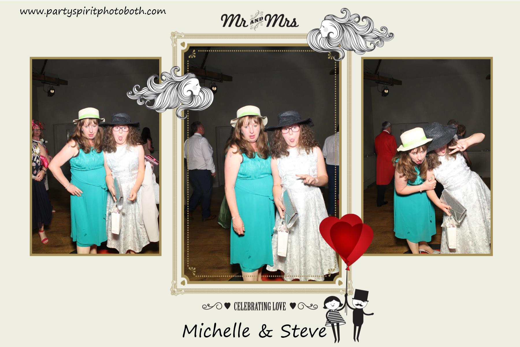 Michelle & Steve Wedding | View more photos from the event at gallery.partyspiritphotobooth.com/u/PartySpiritPhotoBooth/Michelle-Steve-Wedding